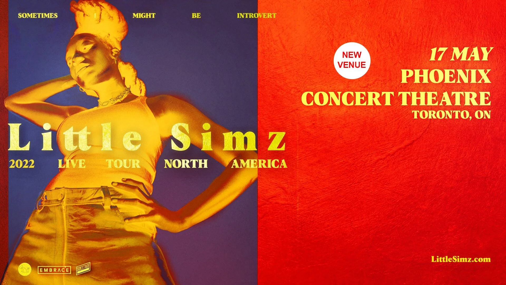 Little Simz flyer