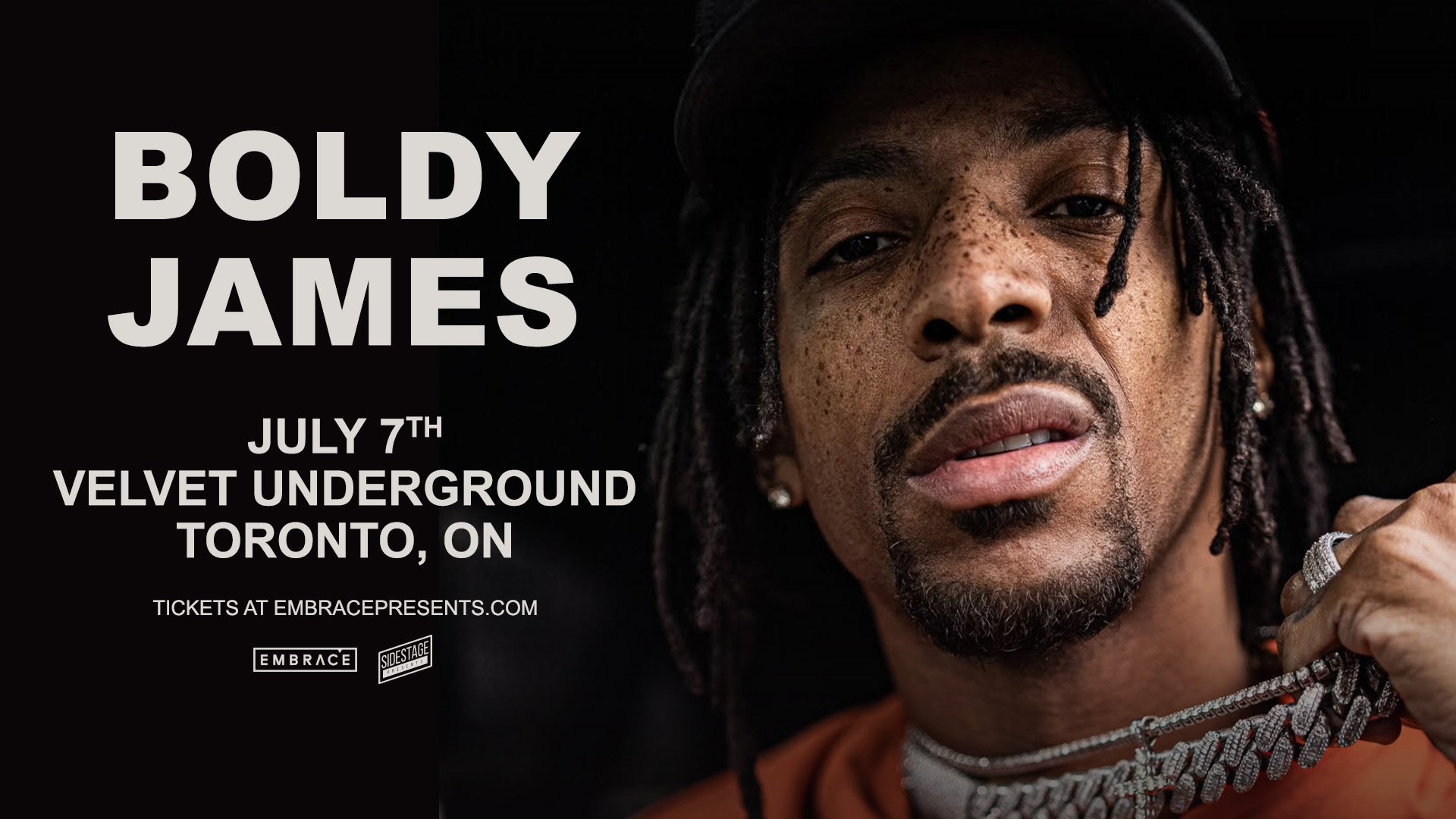 Boldy James flyer