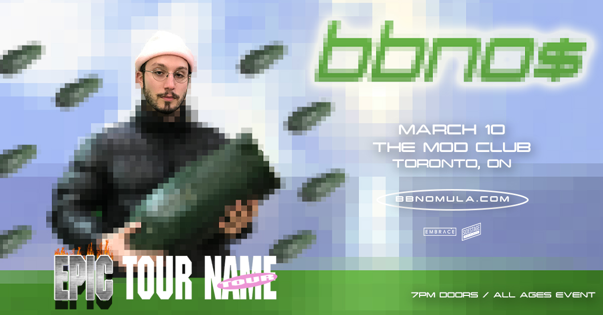 bbno$ flyer